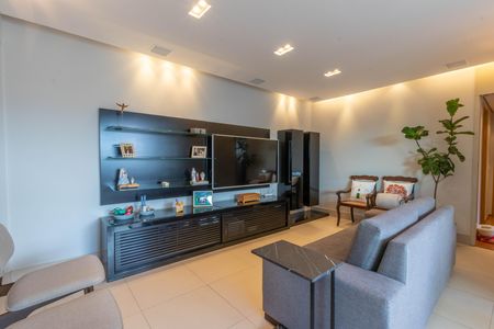 Sala de apartamento à venda com 3 quartos, 98m² em Grajaú, Belo Horizonte