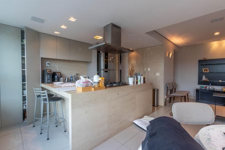 Cozinha de apartamento à venda com 3 quartos, 98m² em Grajaú, Belo Horizonte