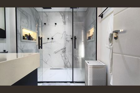 Apartamento à venda com 215m², 3 quartos e 3 vagasBanheiro da Suíte 3