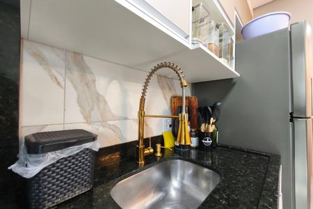 Cozinha de apartamento à venda com 2 quartos, 41m² em Residencial Parque da Fazenda, Campinas