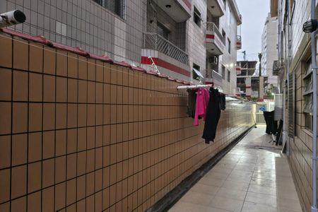 Varal comum de apartamento para alugar com 1 quarto, 39m² em Boqueirão, Praia Grande