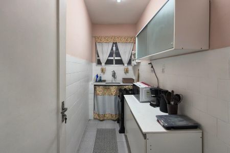 Cozinha  de apartamento para alugar com 1 quarto, 39m² em Boqueirão, Praia Grande