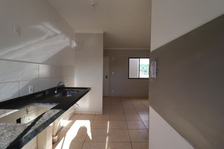 Cozinha de apartamento para alugar com 2 quartos, 60m² em Jardim Santa Cecilia - Bonfim Paulista, Ribeirão Preto