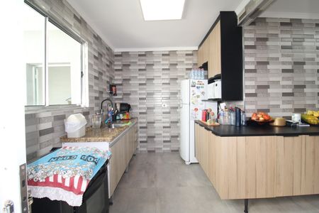 Cozinha de casa para alugar com 2 quartos, 115m² em Vila Bianca, São Paulo