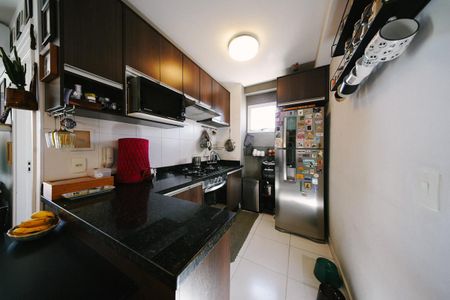 Cozinha de apartamento para alugar com 2 quartos, 47m² em Jardim Santa Teresinha, São Paulo