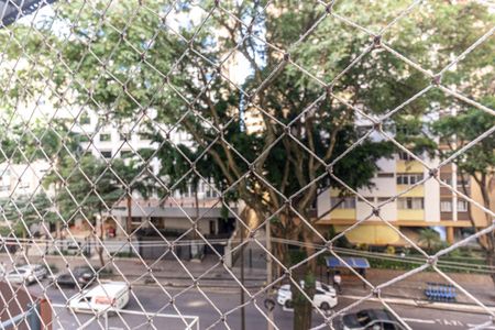 Vista da Sala de apartamento à venda com 1 quarto, 46m² em Higienópolis, São Paulo