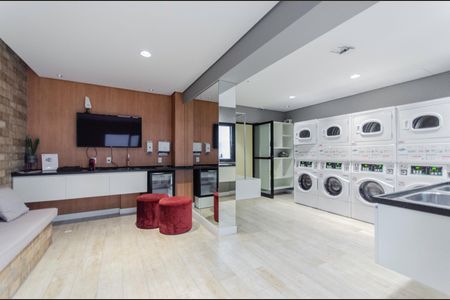 Área comum - Lavanderia de kitnet/studio à venda com 1 quarto, 25m² em Liberdade, São Paulo