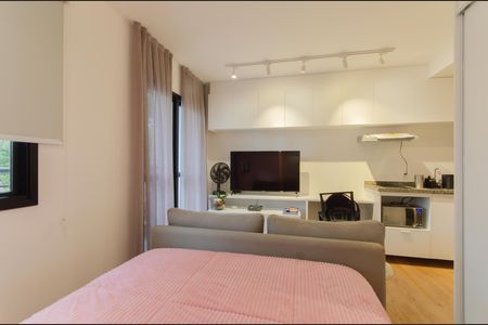 Studio à venda com 25m², 1 quarto e sem vaga Studio à venda com 25m², 1 quarto e sem vagaSala/Quarto