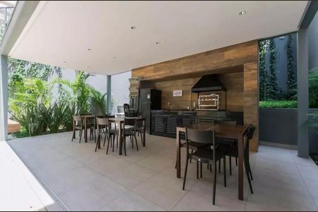 Área comum - Churrasqueira de kitnet/studio à venda com 1 quarto, 25m² em Liberdade, São Paulo
