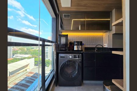 Varanda de apartamento à venda com 2 quartos, 54m² em Indianópolis, São Paulo