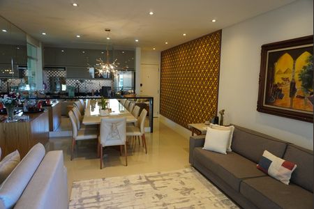 Sala de Estar / Jantar de apartamento à venda com 2 quartos, 100m² em Tamboré, Santana de Parnaíba