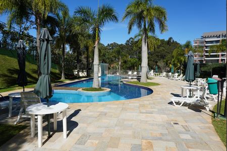 Área comum - Piscina de apartamento à venda com 2 quartos, 100m² em Tamboré, Santana de Parnaíba