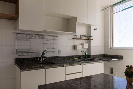 Cozinha de apartamento para alugar com 2 quartos, 50m² em Palmeiras, Belo Horizonte