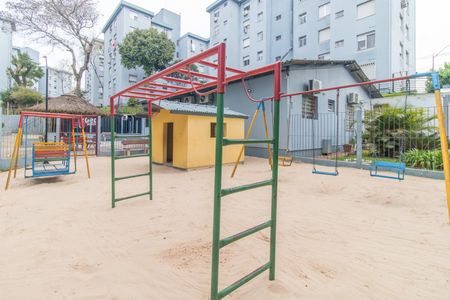 Área comum - Playground de apartamento à venda com 1 quarto, 38m² em Santo Antônio, Porto Alegre