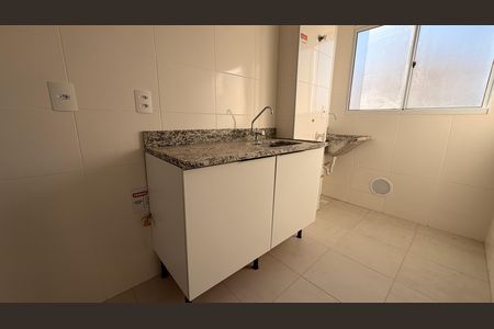 Cozinha de apartamento para alugar com 2 quartos, 45m² em Setor Faicalville, Goiânia