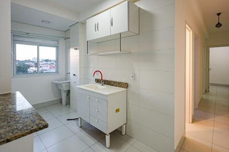 Cozinha de apartamento para alugar com 3 quartos, 65m² em Jardim Santiago, Indaiatuba