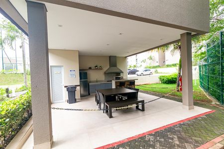 Área comum - Churrasqueira de apartamento para alugar com 3 quartos, 65m² em Jardim Santiago, Indaiatuba