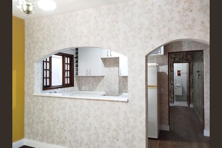 Sala com cozinha americana de casa para alugar com 1 quarto, 35m² em Chácara Califórnia, São Paulo