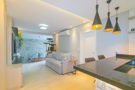 Sala/Cozinha de apartamento à venda com 2 quartos, 115m² em Centro, Canoas