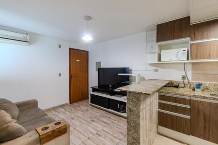 Sala de apartamento para alugar com 2 quartos, 40m² em Campo Novo, Porto Alegre