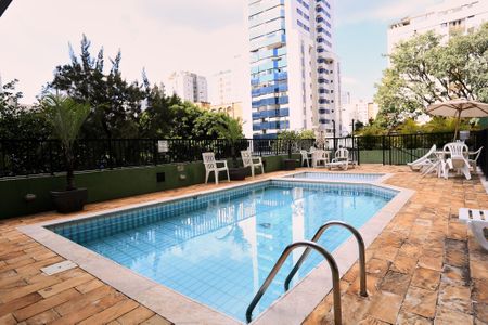 Área comum - Piscina de apartamento para alugar com 1 quarto, 41m² em Funcionários, Belo Horizonte