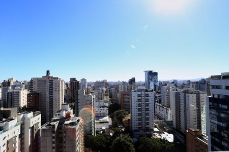 Vista da Varanda de apartamento para alugar com 1 quarto, 41m² em Funcionários, Belo Horizonte