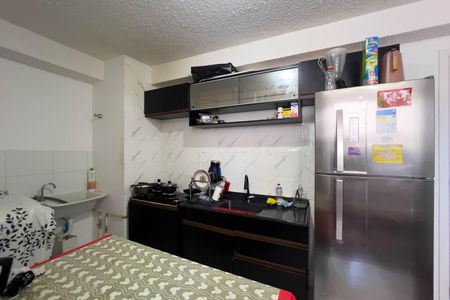 Cozinha e área de serviço de apartamento para alugar com 2 quartos, 35m² em Ipiranga, São Paulo