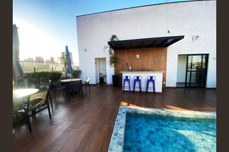 Área externa de kitnet/studio para alugar com 1 quarto, 28m² em Santana, São Paulo