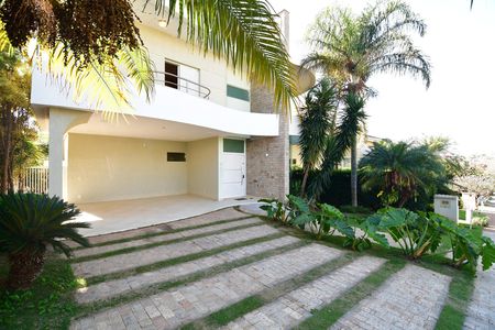 Fachada de casa de condomínio à venda com 4 quartos, 472m² em Parque Imperador, Campinas