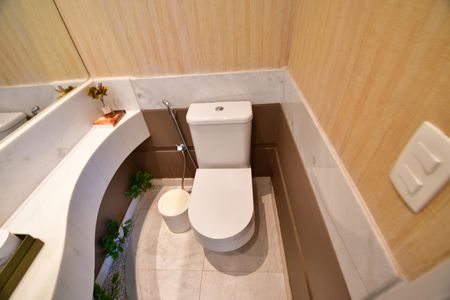 Lavabo de casa de condomínio à venda com 4 quartos, 472m² em Parque Imperador, Campinas