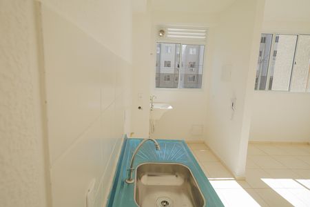Cozinha de apartamento para alugar com 2 quartos, 42m² em Campo Grande, Rio de Janeiro