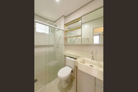 Banheiro de apartamento para alugar com 2 quartos, 62m² em Pagani, Palhoça