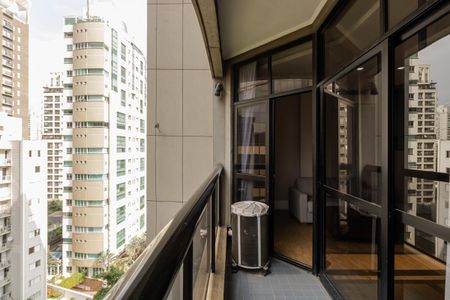 Sacada de kitnet/studio à venda com 1 quarto, 42m² em Itaim Bibi, São Paulo