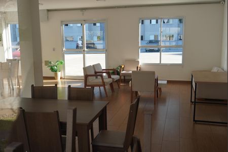 Apartamento à venda com 46m², 2 quartos e 1 vagaÁrea comum - Salão de festas