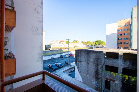 Varanda da sala de apartamento à venda com 2 quartos, 60m² em Parque Sao Vicente, Santo André