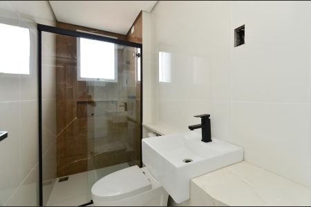 Banheiro Social de apartamento à venda com 3 quartos, 142m² em Santa Ines, Belo Horizonte