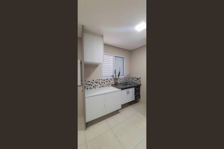 Cozinha de kitnet/studio para alugar com 1 quarto, 35m² em Vila Yolanda, Osasco