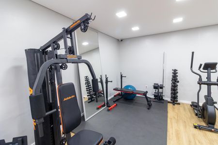 Apartamento para alugar com 74m², 2 quartos e 1 vaga Apartamento para alugar com 74m², 2 quartos e 1 vagaÁrea comum - Academia