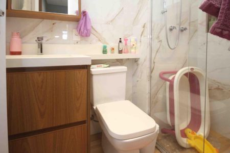 Apartamento à venda com 80m², 3 quartos e 2 vagasBanheiro da Social