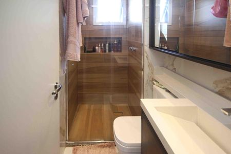Apartamento à venda com 80m², 3 quartos e 2 vagasBanheiro da suite