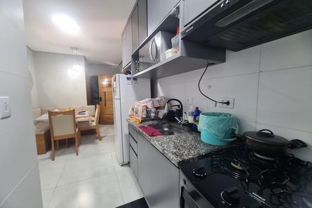 Cozinha e Área de Serviço de apartamento à venda com 2 quartos, 43m² em Vila Bela, São Paulo