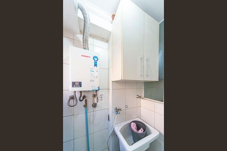 Área de Serviço de apartamento para alugar com 2 quartos, 52m² em Parque Erasmo Assunção, Santo André