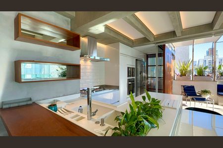 Apartamento para alugar com 120m², 2 quartos e 3 vagas Apartamento para alugar com 120m², 2 quartos e 3 vagasCozinha