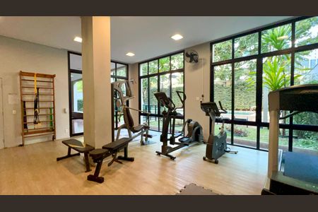 Apartamento para alugar com 120m², 2 quartos e 3 vagas Apartamento para alugar com 120m², 2 quartos e 3 vagasAcademia
