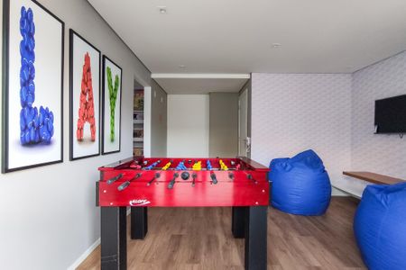 Apartamento para alugar com 40m², 2 quartos e sem vaga Apartamento para alugar com 40m², 2 quartos e sem vagaSalão de jogos