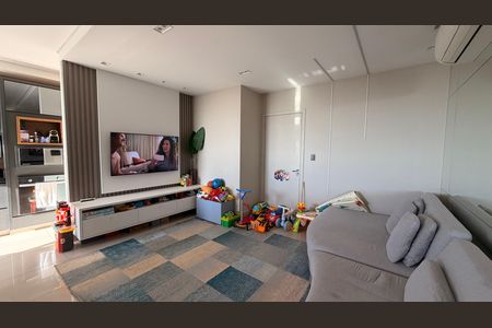 Sala de apartamento à venda com 3 quartos, 106m² em Jardim Atlantico, Goiânia