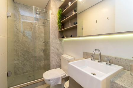 Apartamento para alugar com 38m², 1 quarto e 1 vaga Apartamento para alugar com 38m², 1 quarto e 1 vagaBanheiro