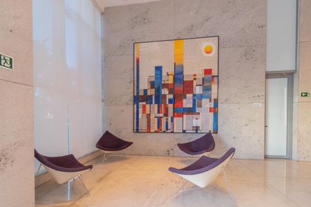 Apartamento para alugar com 38m², 1 quarto e 1 vaga Apartamento para alugar com 38m², 1 quarto e 1 vagaHall social