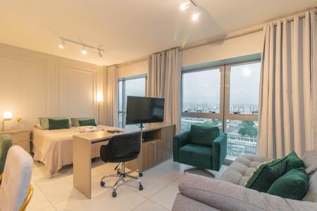 Sala de apartamento para alugar com 1 quarto, 38m² em Praia de Belas, Porto Alegre