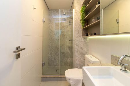 Apartamento para alugar com 38m², 1 quarto e 1 vaga Apartamento para alugar com 38m², 1 quarto e 1 vagaBanheiro